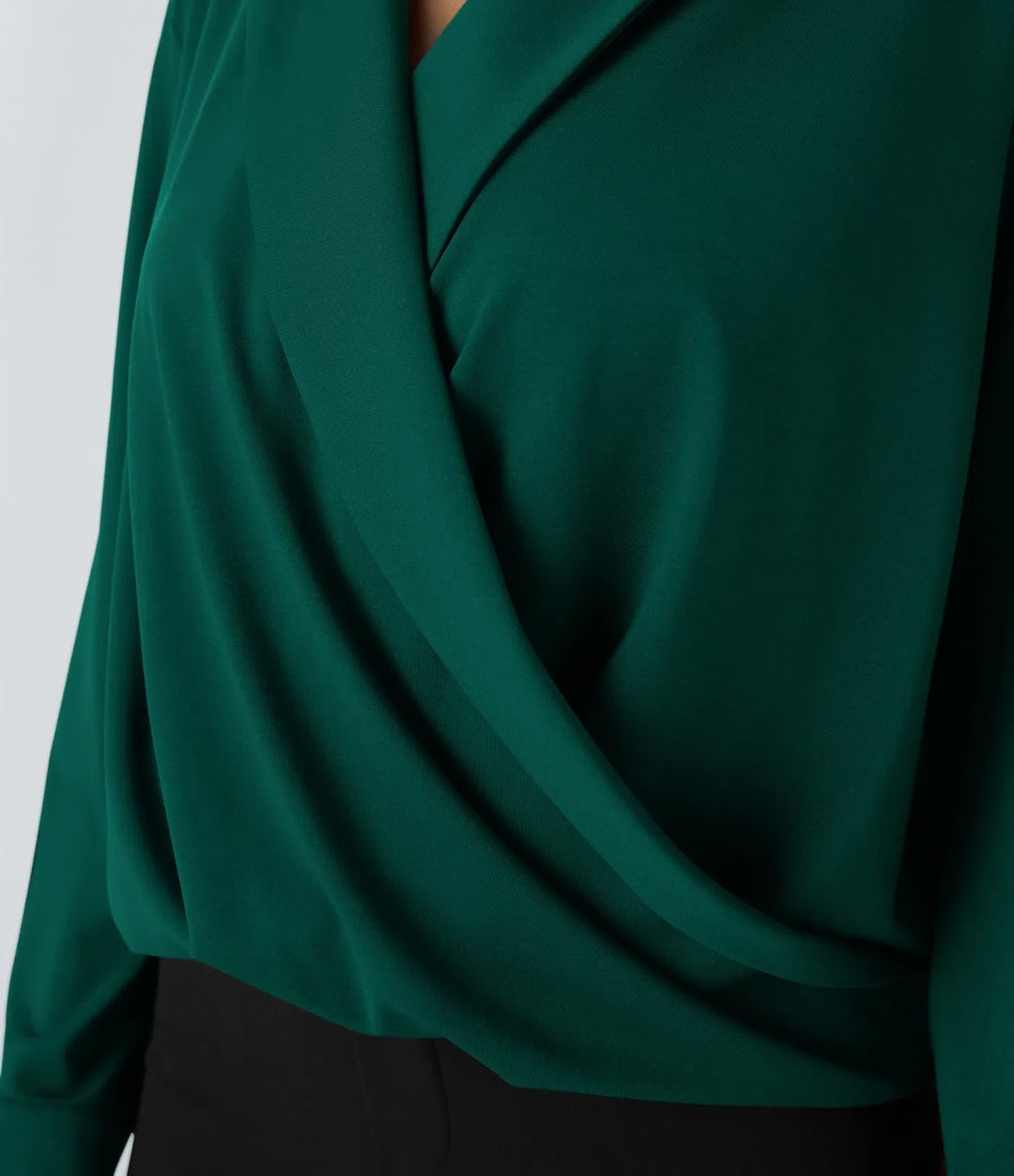 Crossover Long Sleeve Work Shirt