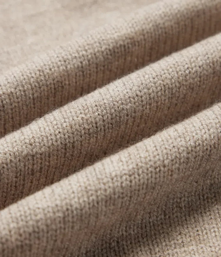 V Neck Long Sleeve Casual Jumper