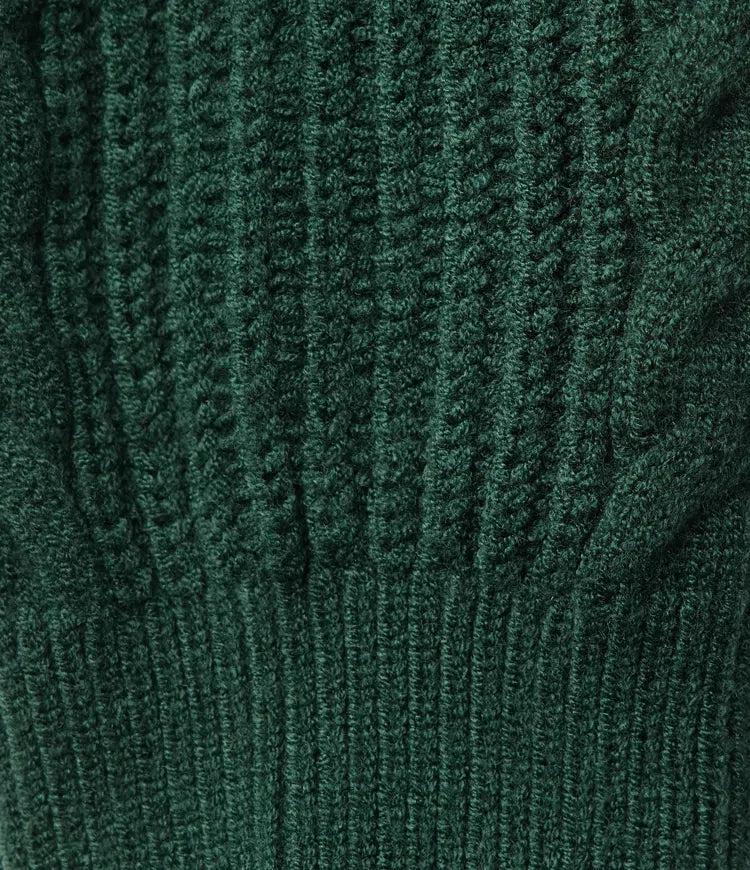 Round Neck Long Sleeve Relaxed Work Jumper