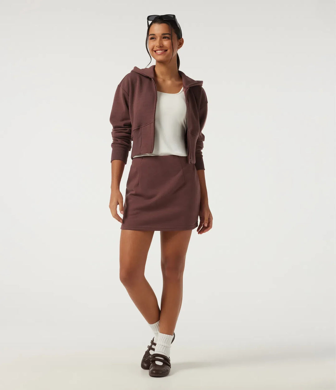 Hooded Long Sleeve Casual Sweatshirt