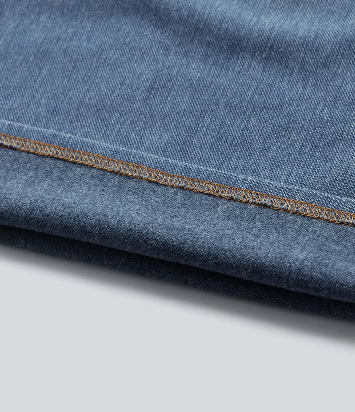Halara Flex Denim Heat High Waisted Wide Leg Casual Jeans with Pockets