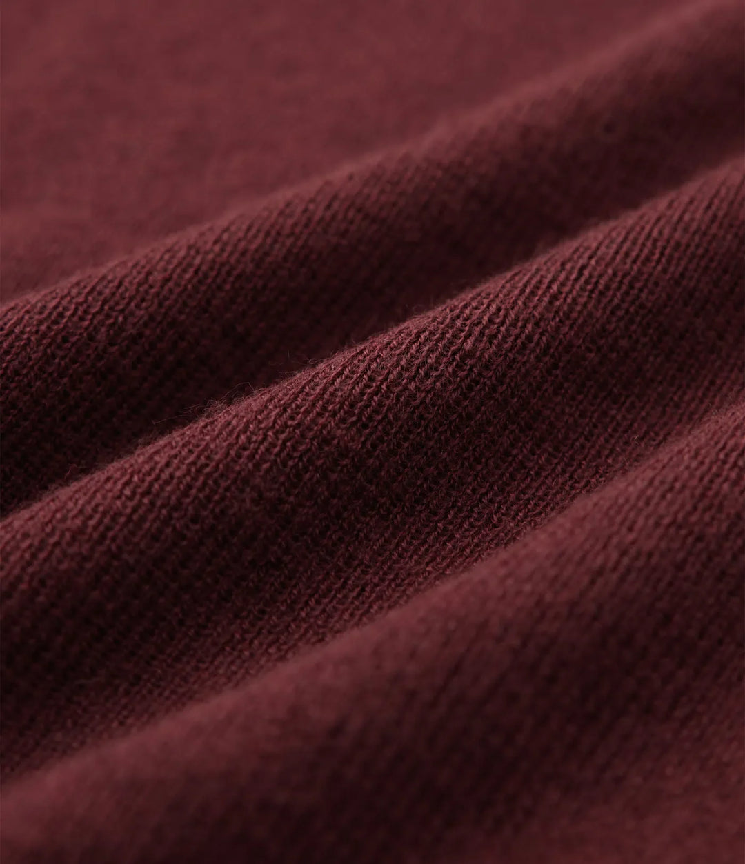 U-Neck Long Sleeve Wool-Blend Casual Jumper