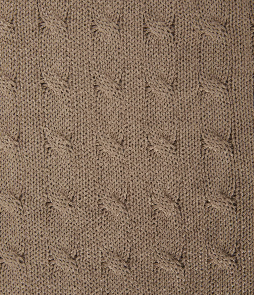 Cable Knit V Neck Long Sleeve Work Jumper