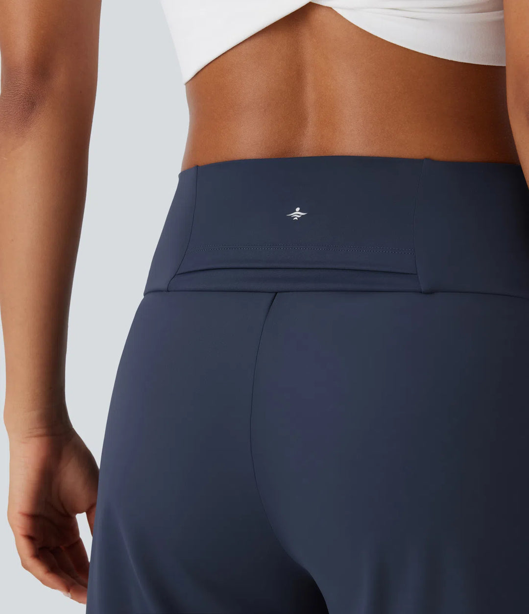 SoftlyZero Airy High Waisted Pockets InstantCool Yoga Bermuda Shorts
