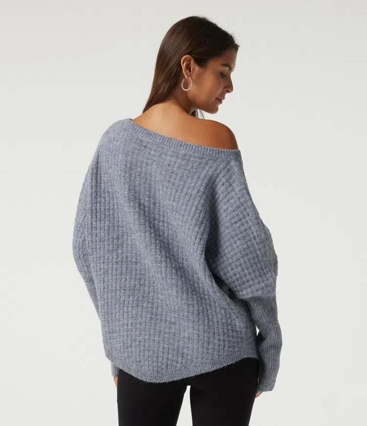 Long Sleeve Curved Hem Casual Jumper with Thumbholes