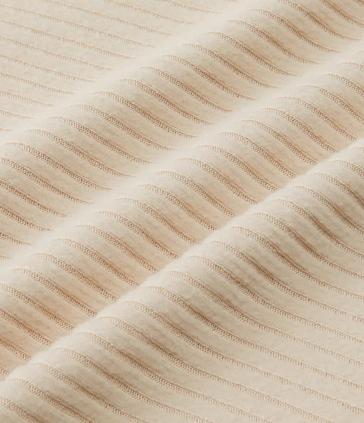 Ribbed Knit High Neck Casual Tank Top