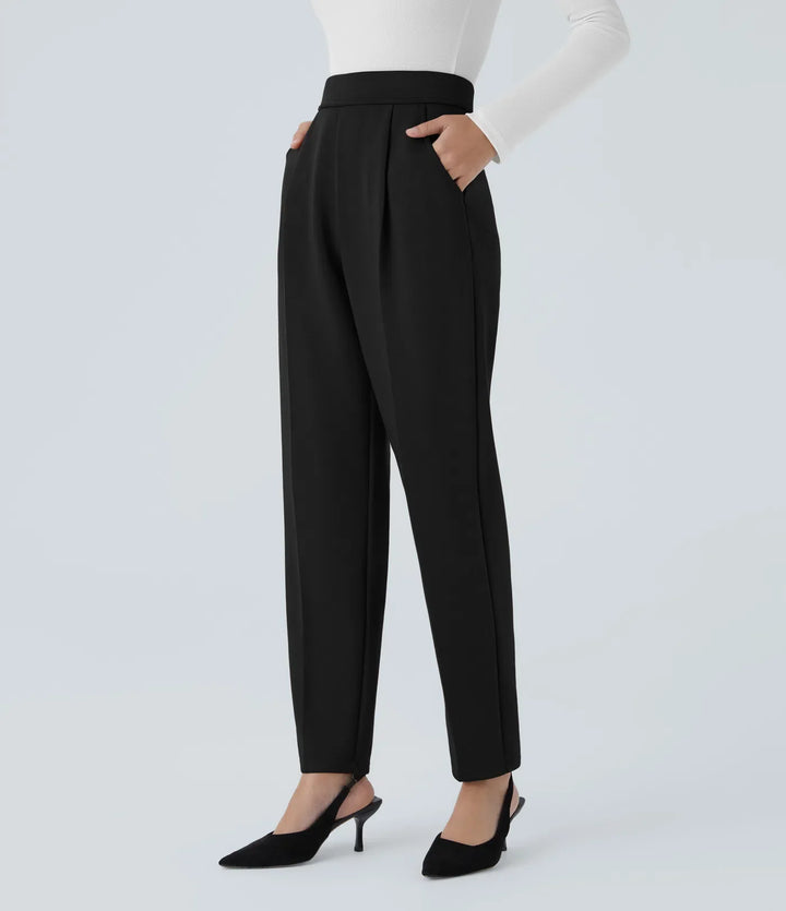 Halara Flex High Waisted Pocket Tapered Work Trousers