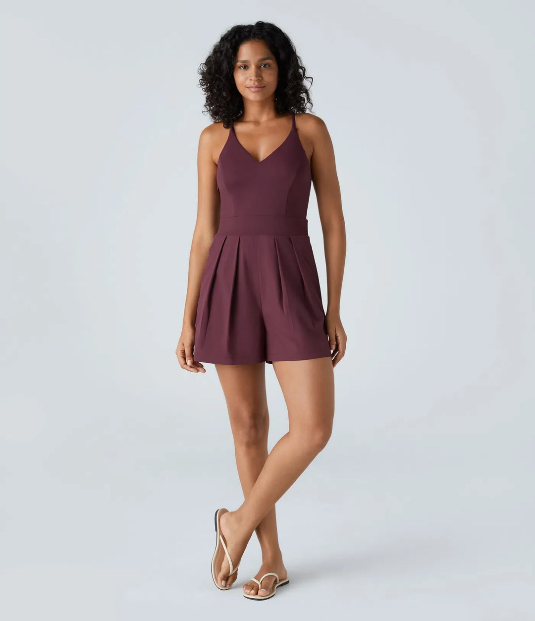 Breezeful Pocket Quick Dry Slip Romper