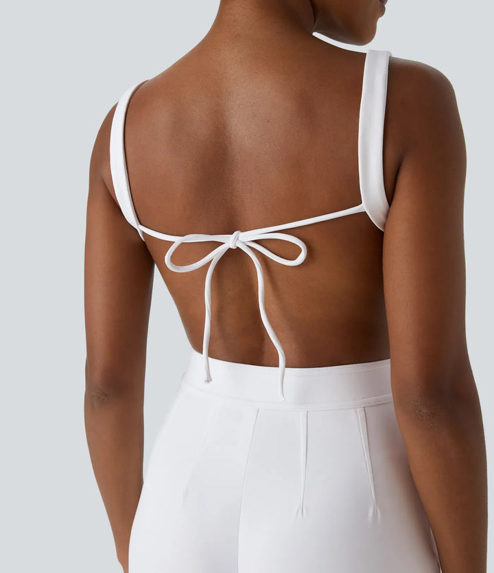 SoftlyZero Airy Tie Pocket InstantCool Jumpsuit
