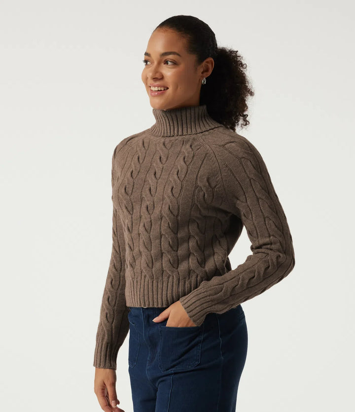 Lapel Raglan Long Sleeve Work Jumper