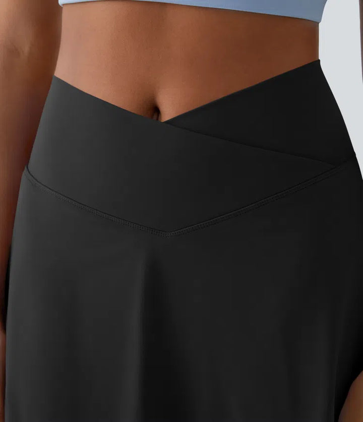 Everyday SoftlyZero Airy Crossover 2-in-1 Side Pocket InstantCool Mini Tennis Skirt-Lucid