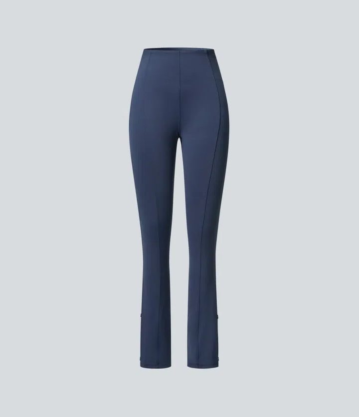 Halara Flex High Waisted Tummy Control Adjustable Hem Work 7/8 Trousers