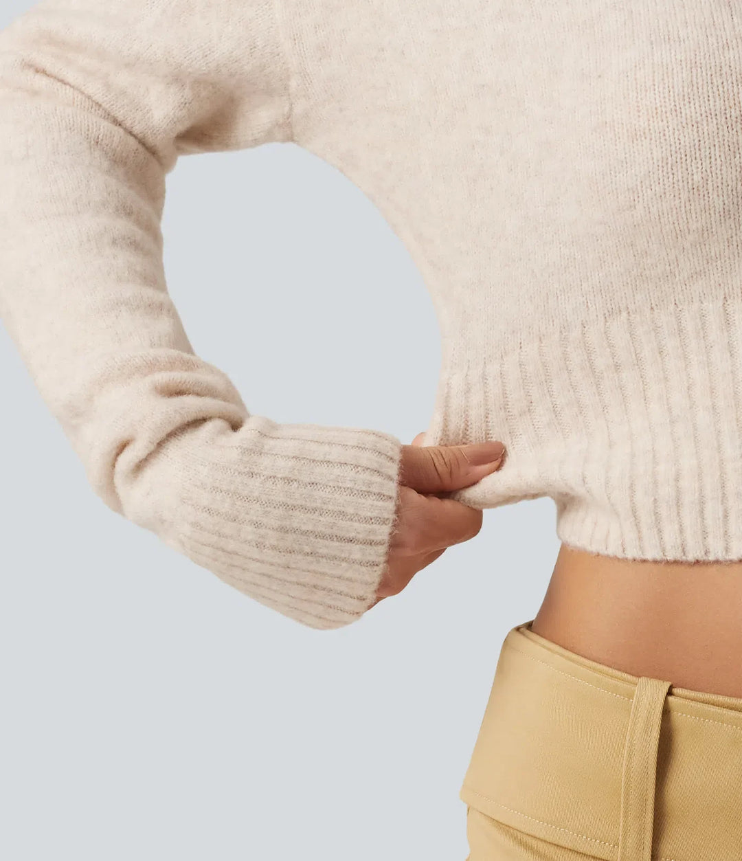 One Shoulder Batwing Long Sleeve Casual Jumper