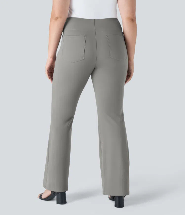 Halara Flex High Waisted Pocket Work Plus Size Trousers