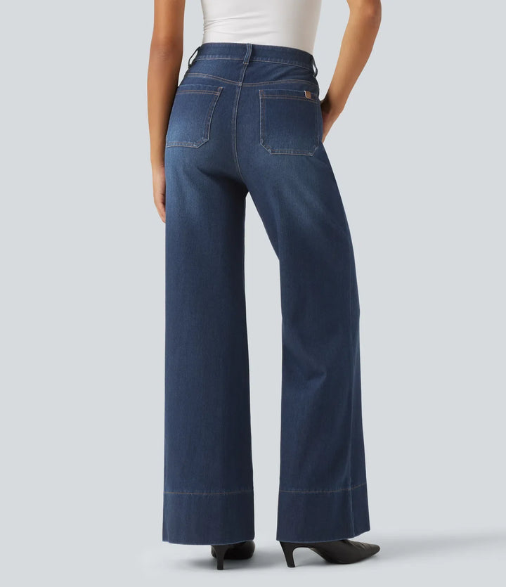 Halara Flex High Waisted Flare Jeans with Pockets