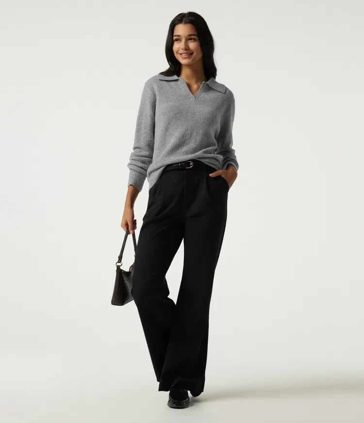 Polo Long Sleeve Work Jumper