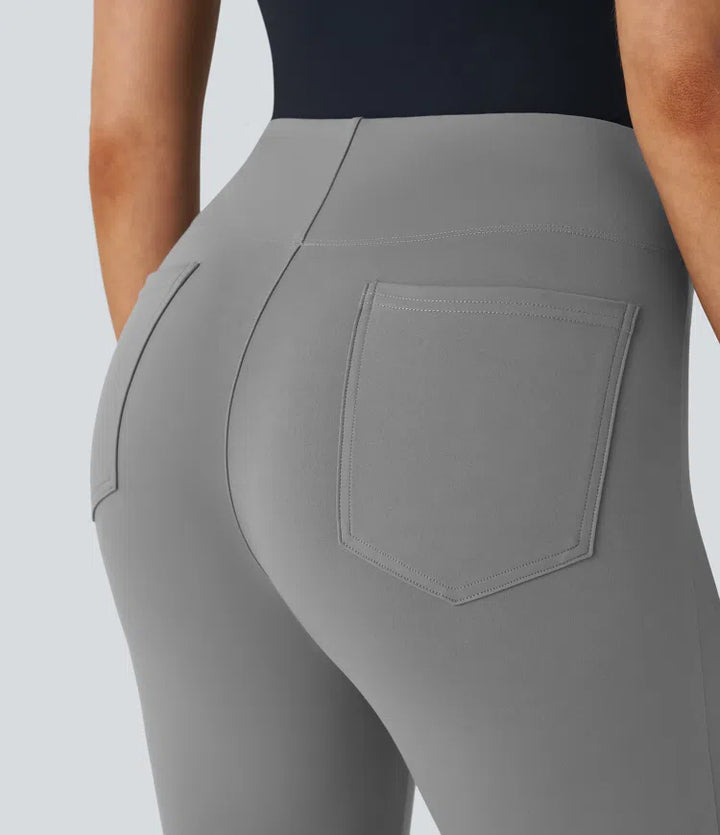 Halara Flex High Waisted Pocket Tapered Work Trousers