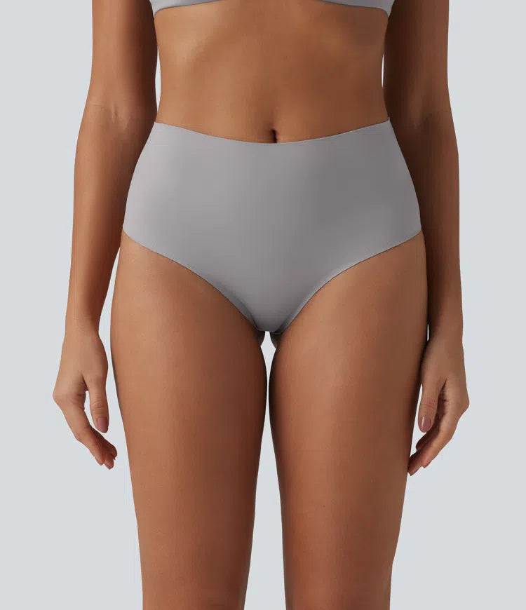 High Waisted Seamless Thong