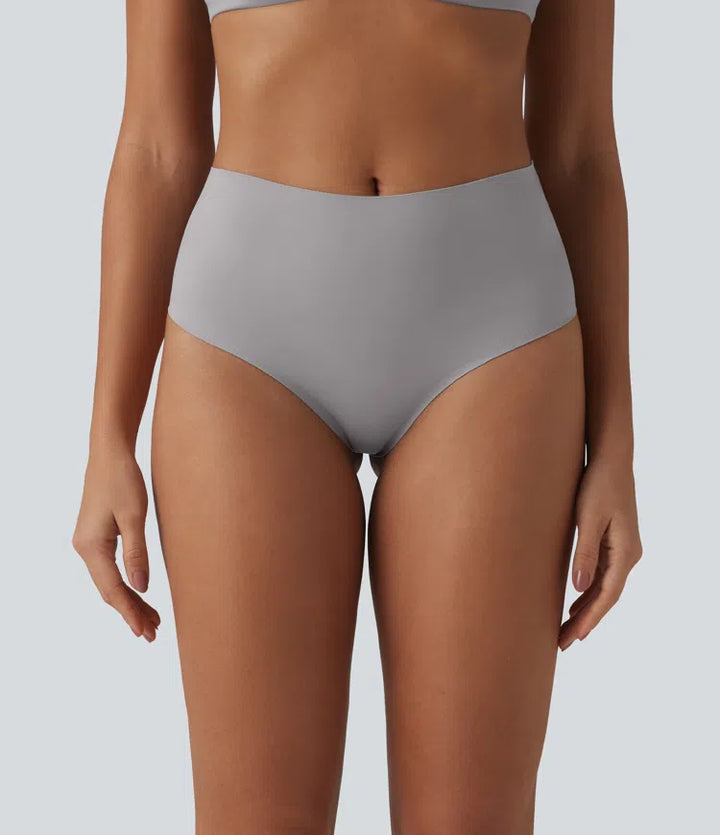 High Waisted Seamless Thong