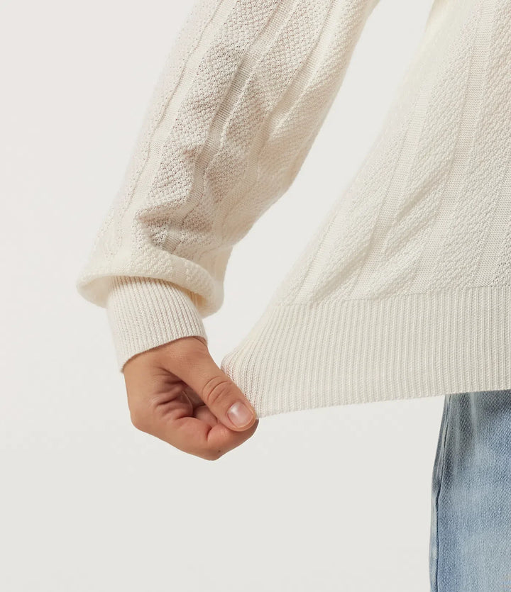 Long Sleeve Color Block Work Jumper