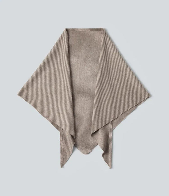 Stripe Jumper Knit Casual Scarf