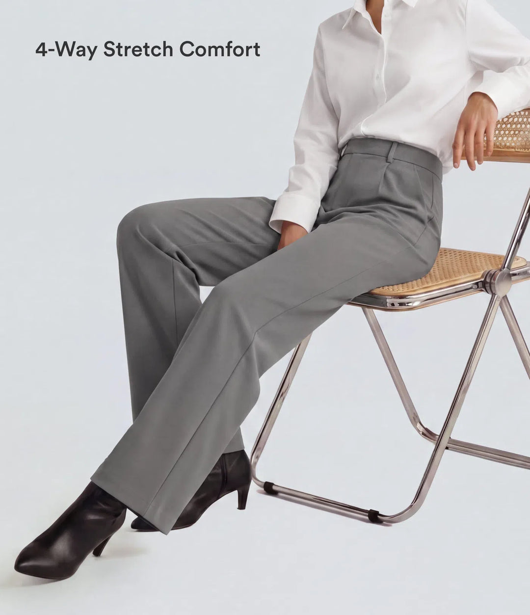Halara Flex DayStretch High Waisted Pocket Straight Leg Work trousers