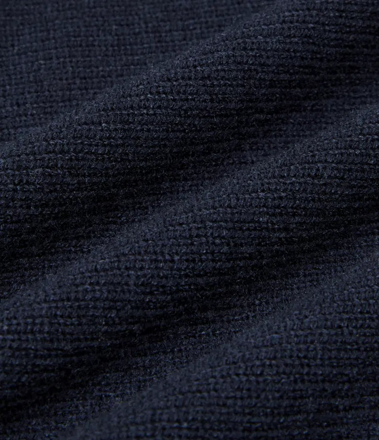 Mock Neck Batwing Long Sleeve Work Jumper