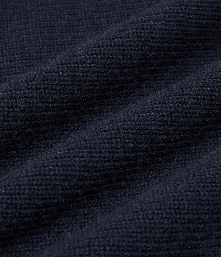 Mock Neck Batwing Long Sleeve Work Jumper