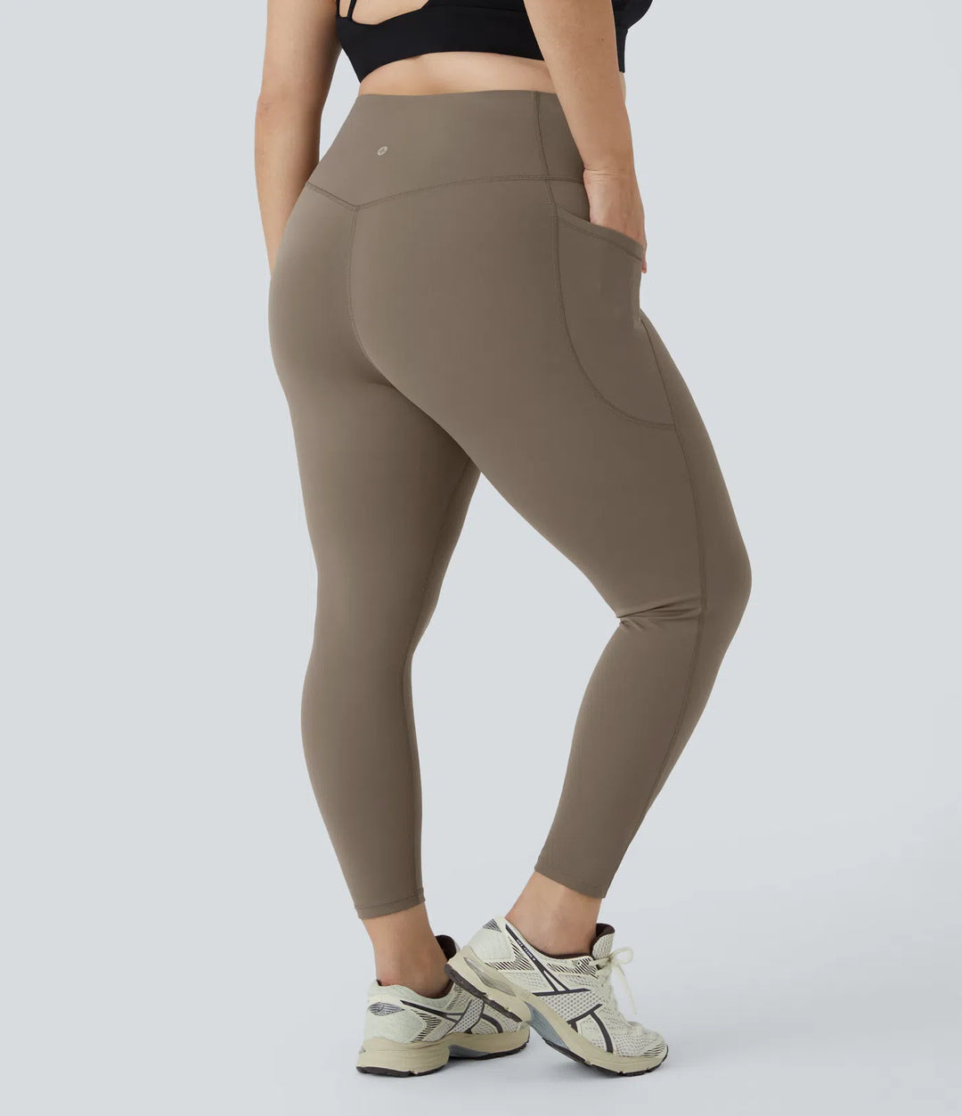 Halara UltraSculpt High Waisted Tummy Control Pocket Shaping Training Plus Size Leggings