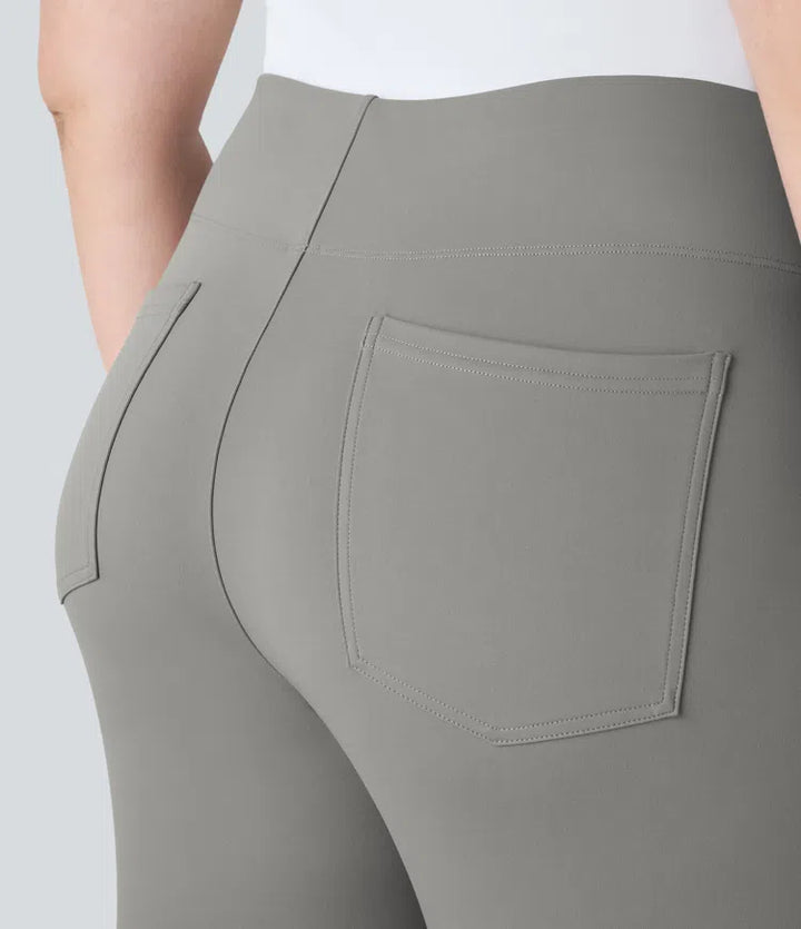 Halara Flex High Waisted Pocket Work Plus Size Trousers