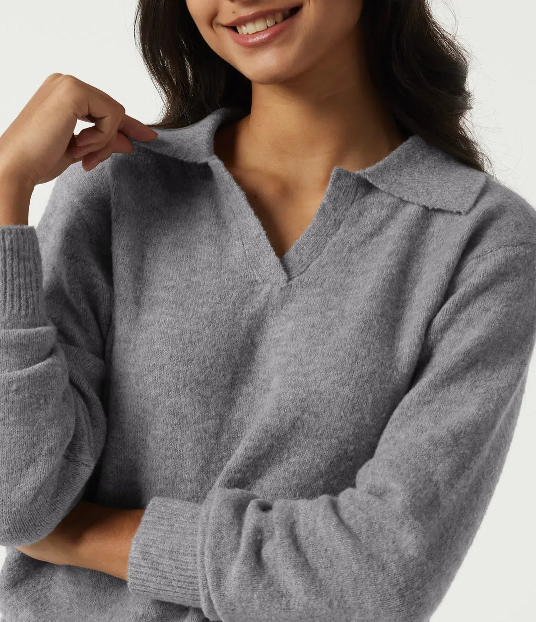 Polo Long Sleeve Work Jumper