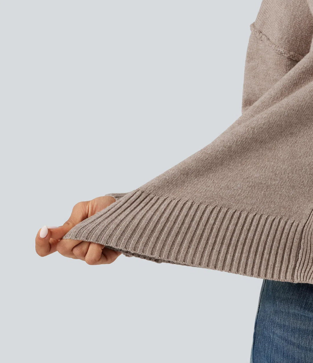 Dropped Long Sleeve Casual Cardigan