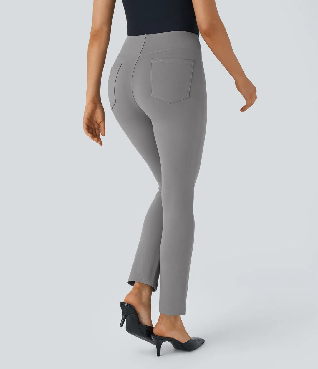 Halara Flex High Waisted Pocket Tapered Work Trousers