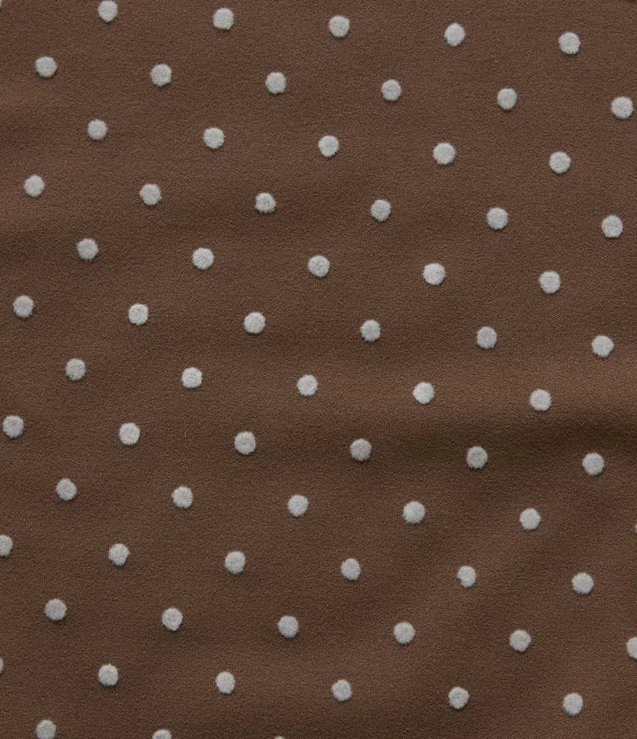 Halara UltraSculpt Flocked High Waisted Tummy Control Straight Leg Polka Dot Yoga Trousers with Pockets