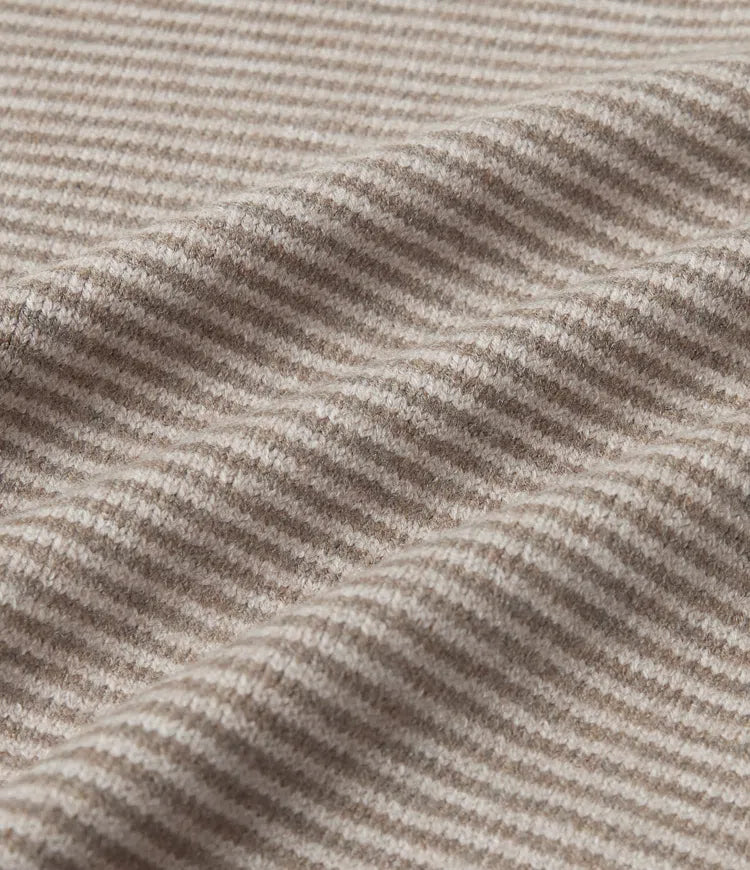 Stripe Jumper Knit Casual Scarf