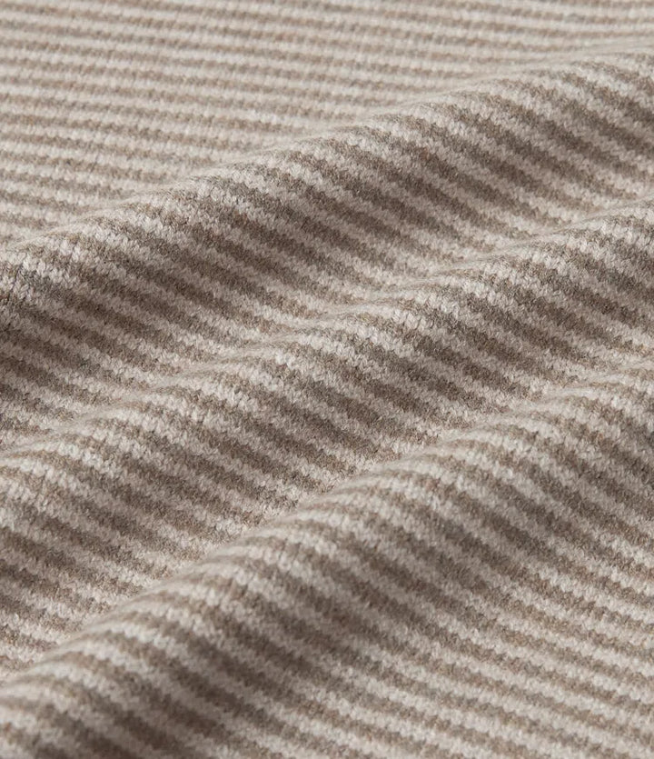 Stripe Jumper Knit Casual Scarf