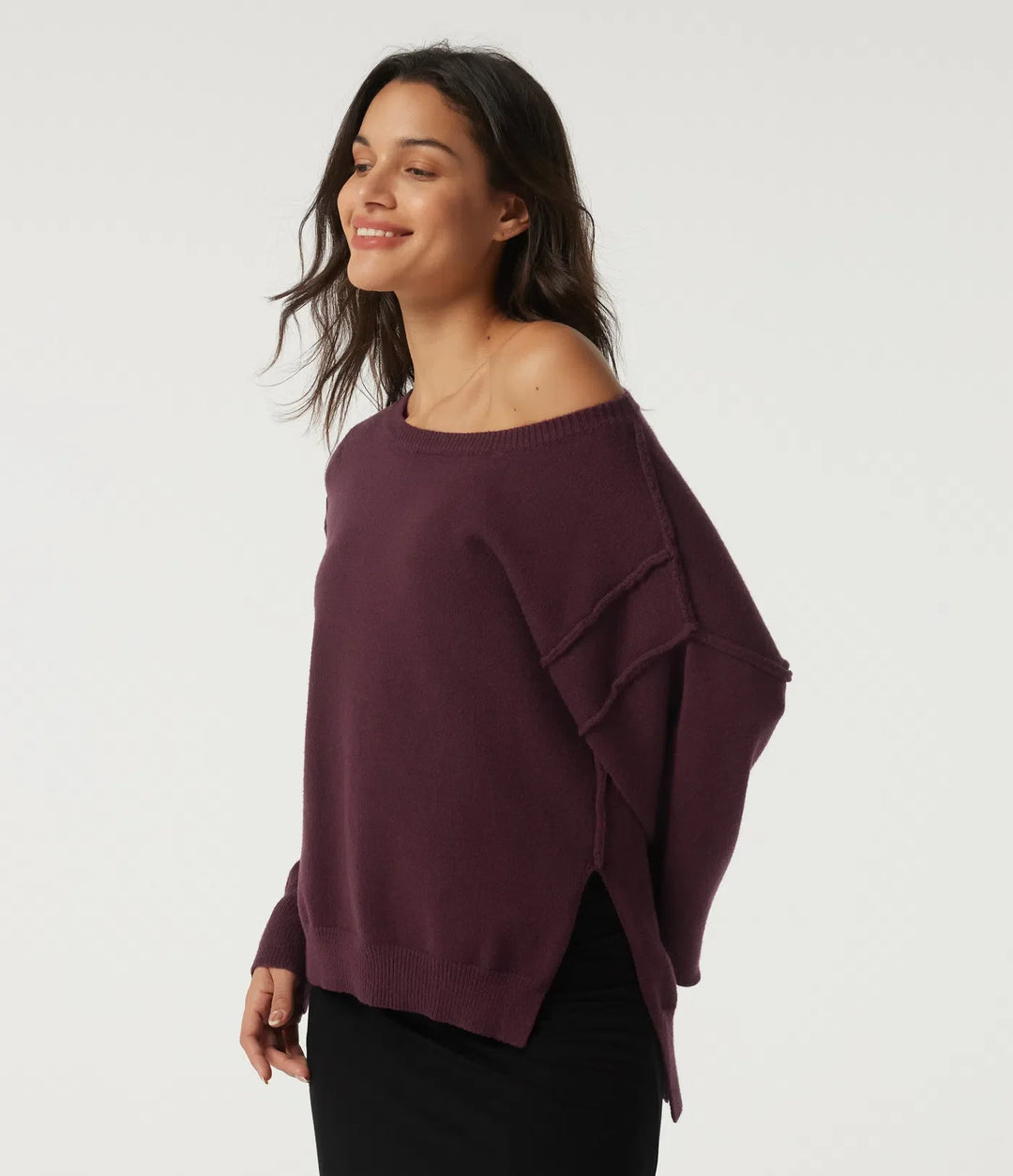 One Shoulder Long Sleeve Casual Jumper