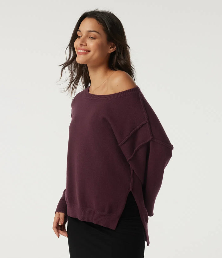 One Shoulder Long Sleeve Casual Jumper
