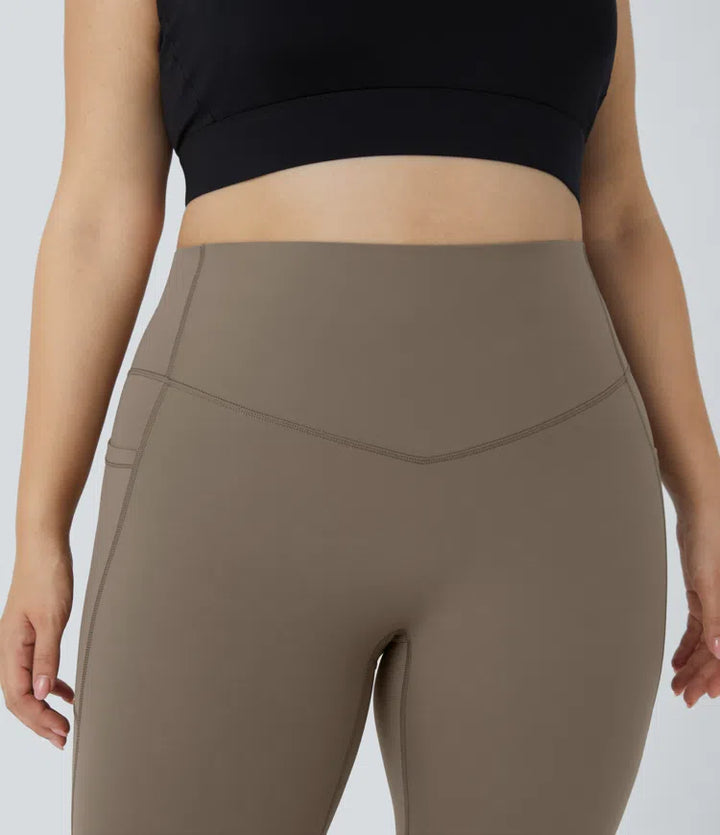 Halara UltraSculpt High Waisted Tummy Control Pocket Shaping Training Plus Size Leggings