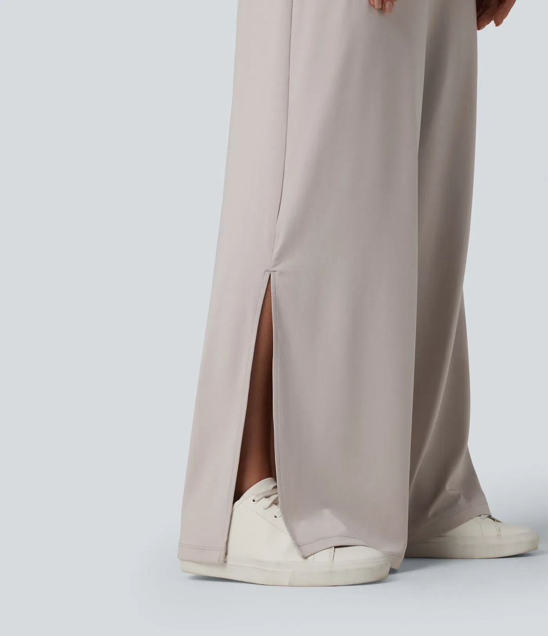 One-shoulder Short Sleeve Split Hem Casual Jumpsuit with Pockets-Easy Peezy