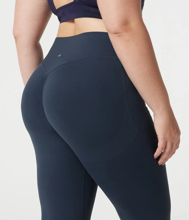 Halara UltraSculpt Plus Size High Waisted Scrunch Butt Lifting Tummy Control Shaping Yoga Flare Leggings with Pockets