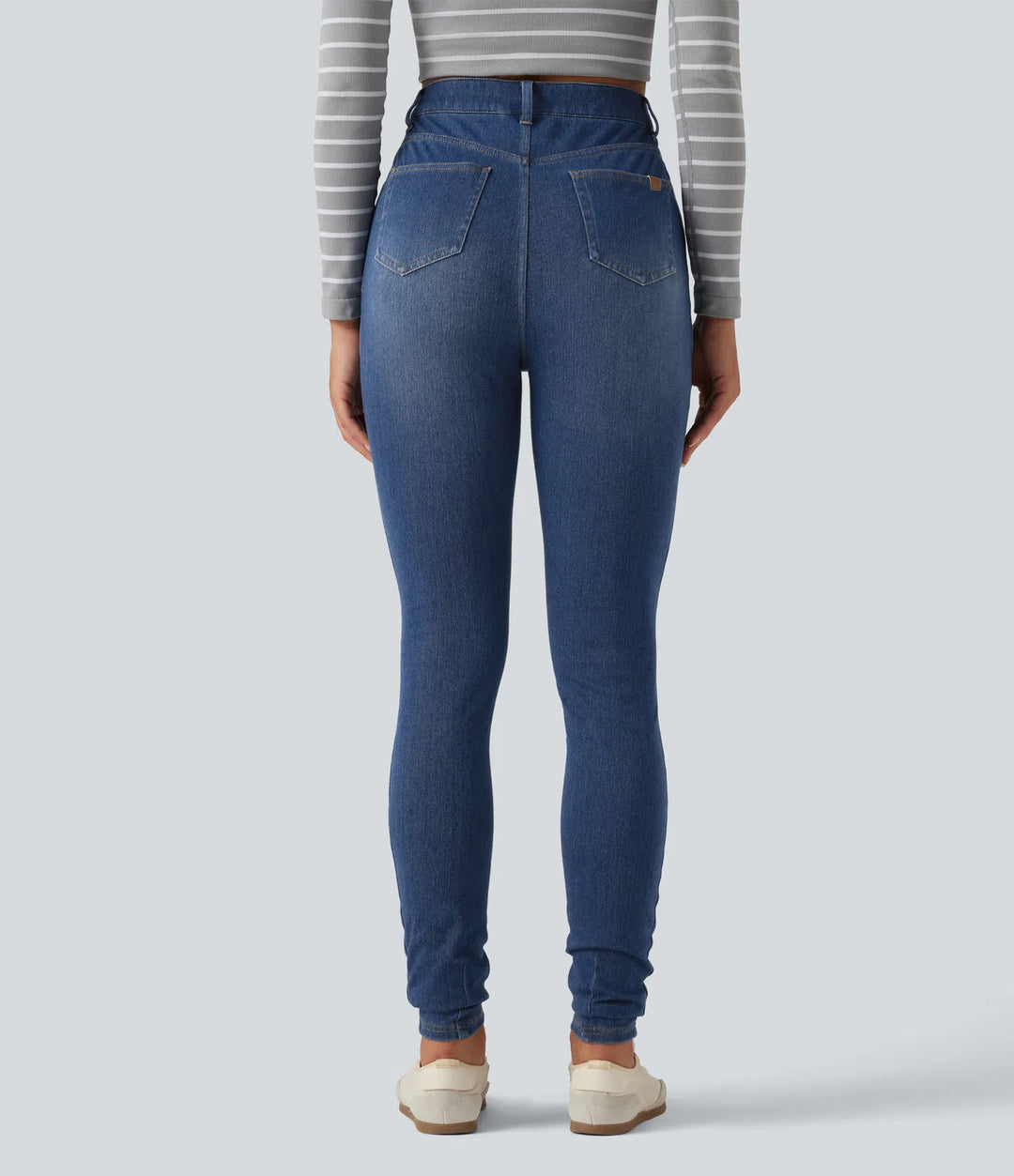 Halara Flex High Waisted Skinny Casual Jeans with Pockets