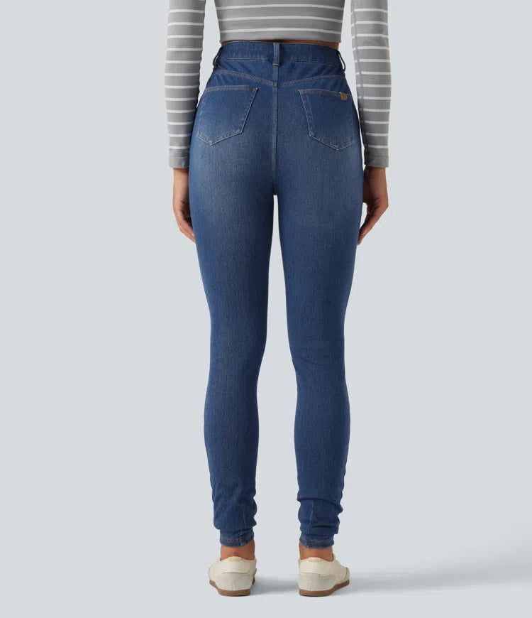 Halara Flex High Waisted Skinny Casual Jeans with Pockets