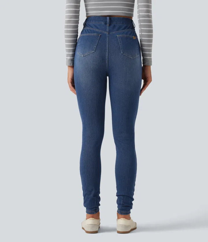 Halara Flex High Waisted Skinny Casual Jeans with Pockets