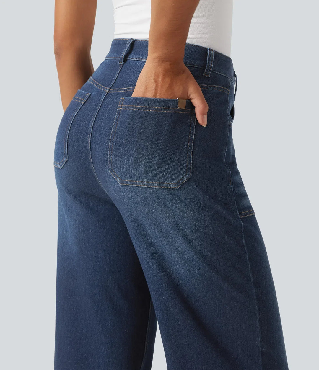 Halara Flex High Waisted Flare Jeans with Pockets