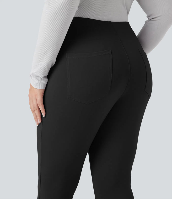 Halara Flex High Waisted Tapered Work Plus Size trousers with Pockets