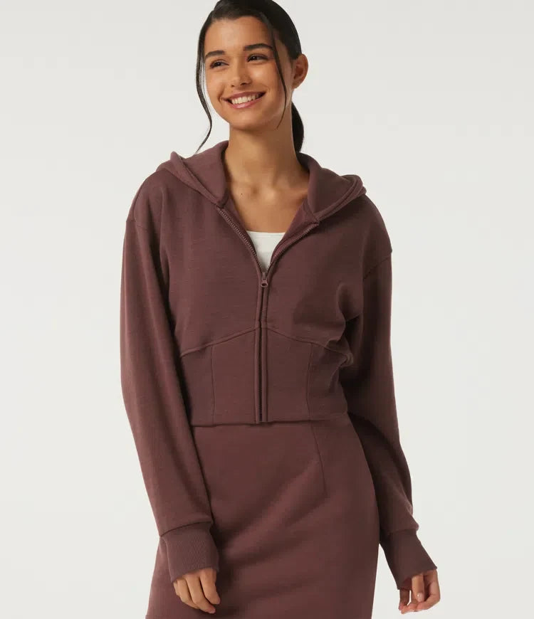 Hooded Long Sleeve Casual Sweatshirt