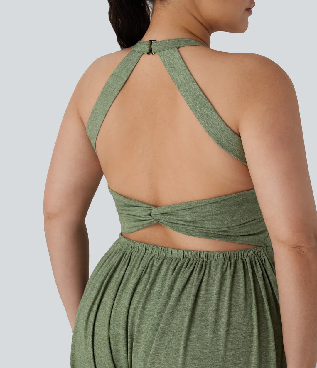 Harem Casual Plus Size Jumpsuit with Pocket-Easy Peezy Edition