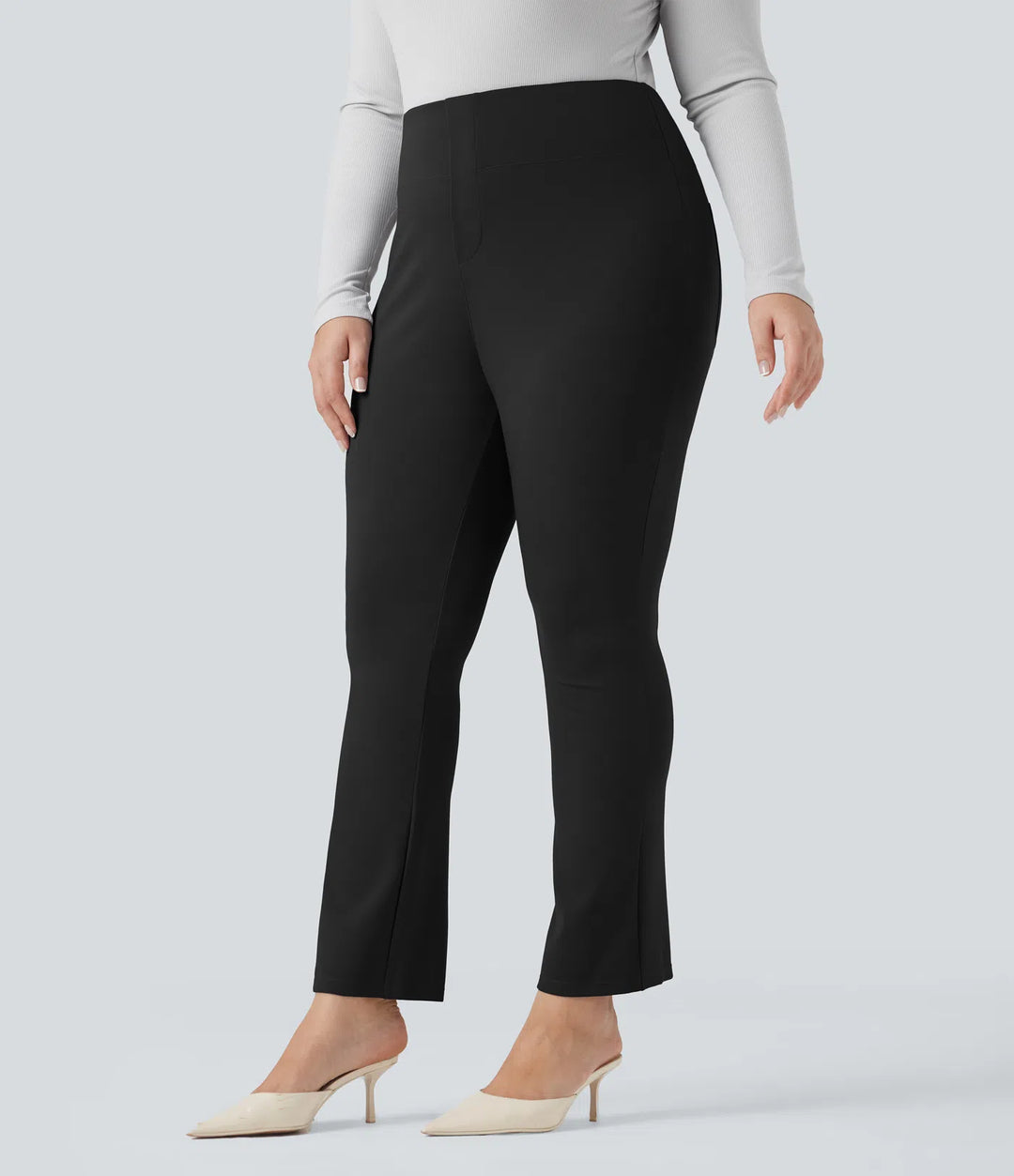Halara Flex High Waisted Tapered Work Plus Size trousers with Pockets
