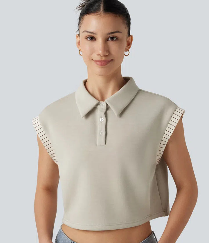 Dropped Short Sleeve colourBlock Casual T-Shirt